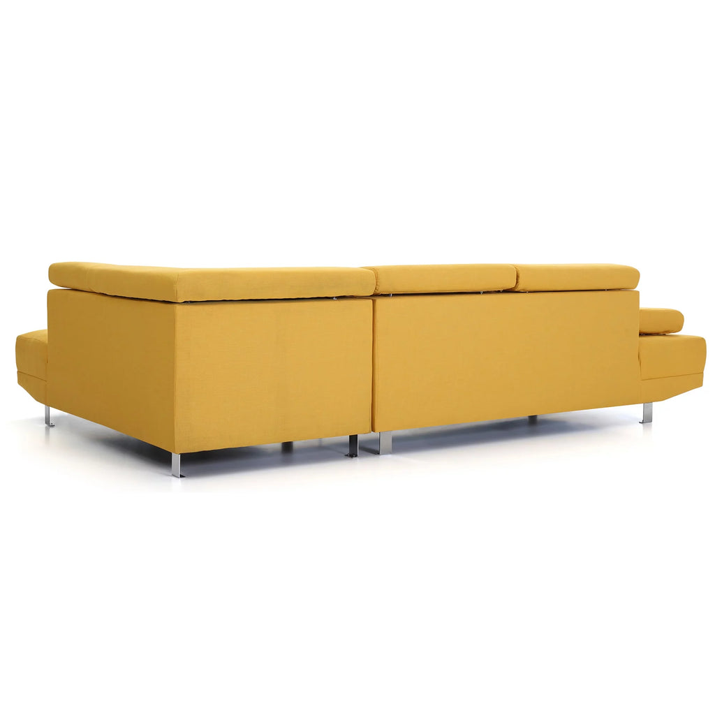 Yellow L Shape Sectional Sofa O3466