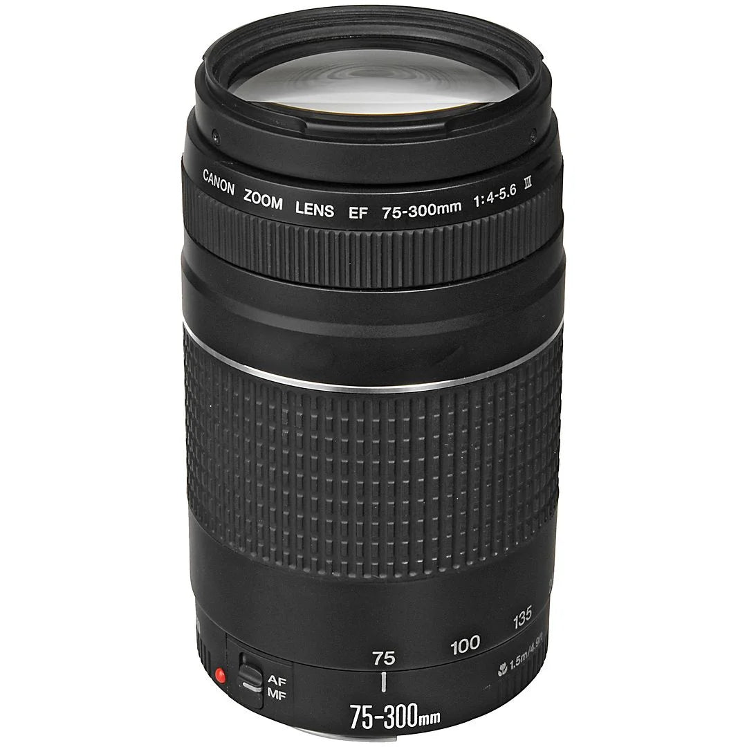 DSLR Camera with 18-55mm + 75-300mm Lens + 2 Pack 128GB Memory Card + Case + Tripod X979