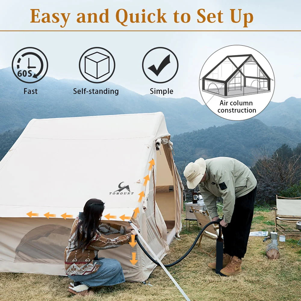 Inflatable Tent 4 Person Air Tent M236590