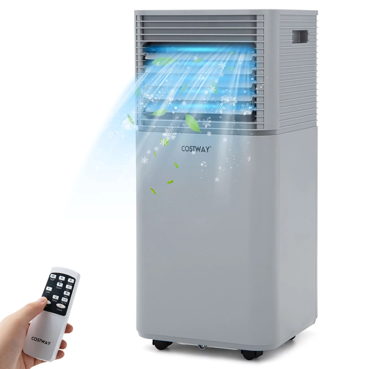 5000 BTU Portable Air Conditioner 3-in-1 Black F108512