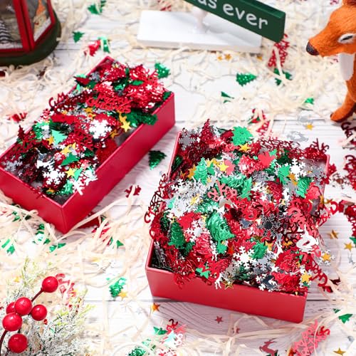 1lb Christmas Glitter Confetti Y90451