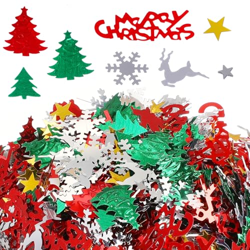 1lb Christmas Glitter Confetti Y90451
