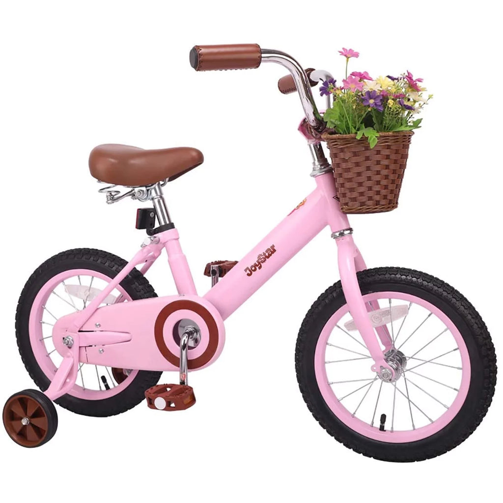 Kids Training Wheel Bike with Basket E587