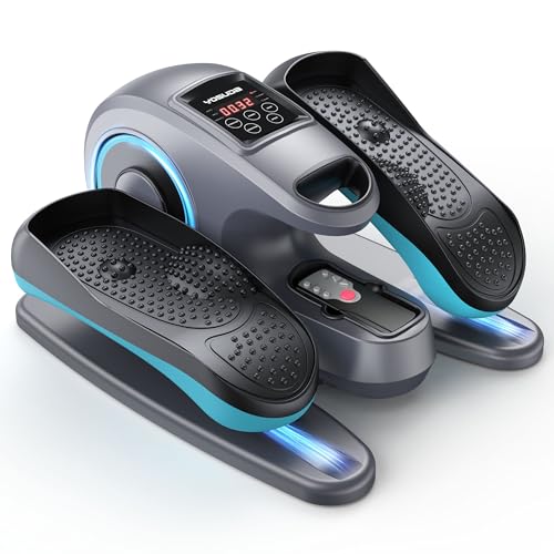 Under Desk Elliptical Electric Leg Exerciser with Remote Control R854