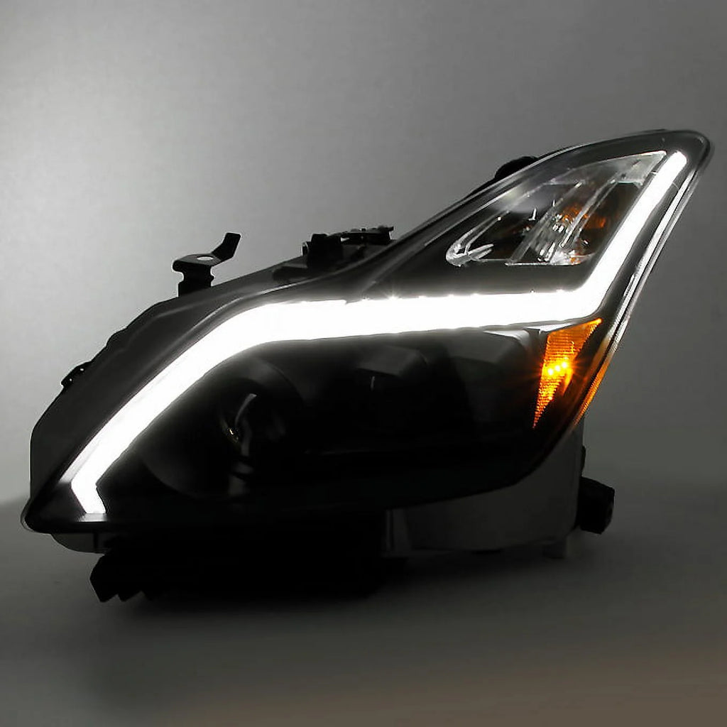 Smoked LED Projector Headlights & 3D LED Tail Lights B96808