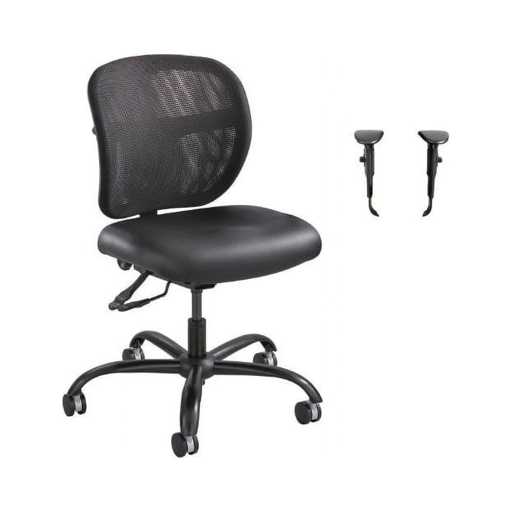Black Mesh Big and Tall Office Chair A212154