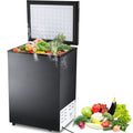 2.8 Cubic Feet Black Chest Freezer J651035