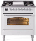 White 36 Dual Fuel Propane Gas Range A911