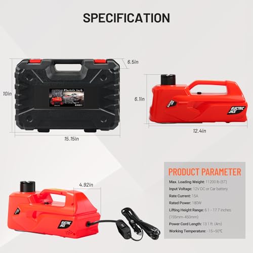 5 Ton Hydraulic Electric Car Jack P324686