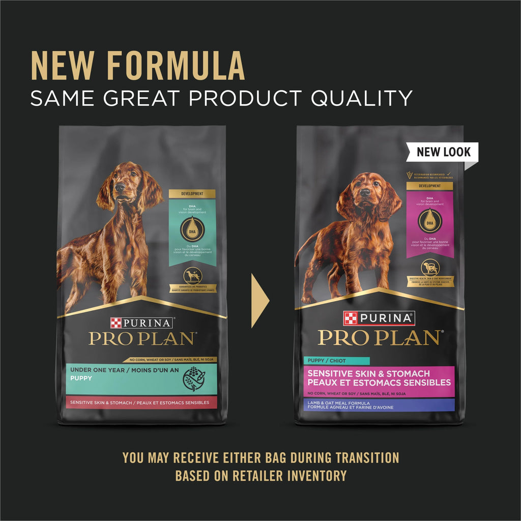 Sensitive Skin and Stomach Puppy Food Lamb and Oat Meal 24 lb. Bag X44337