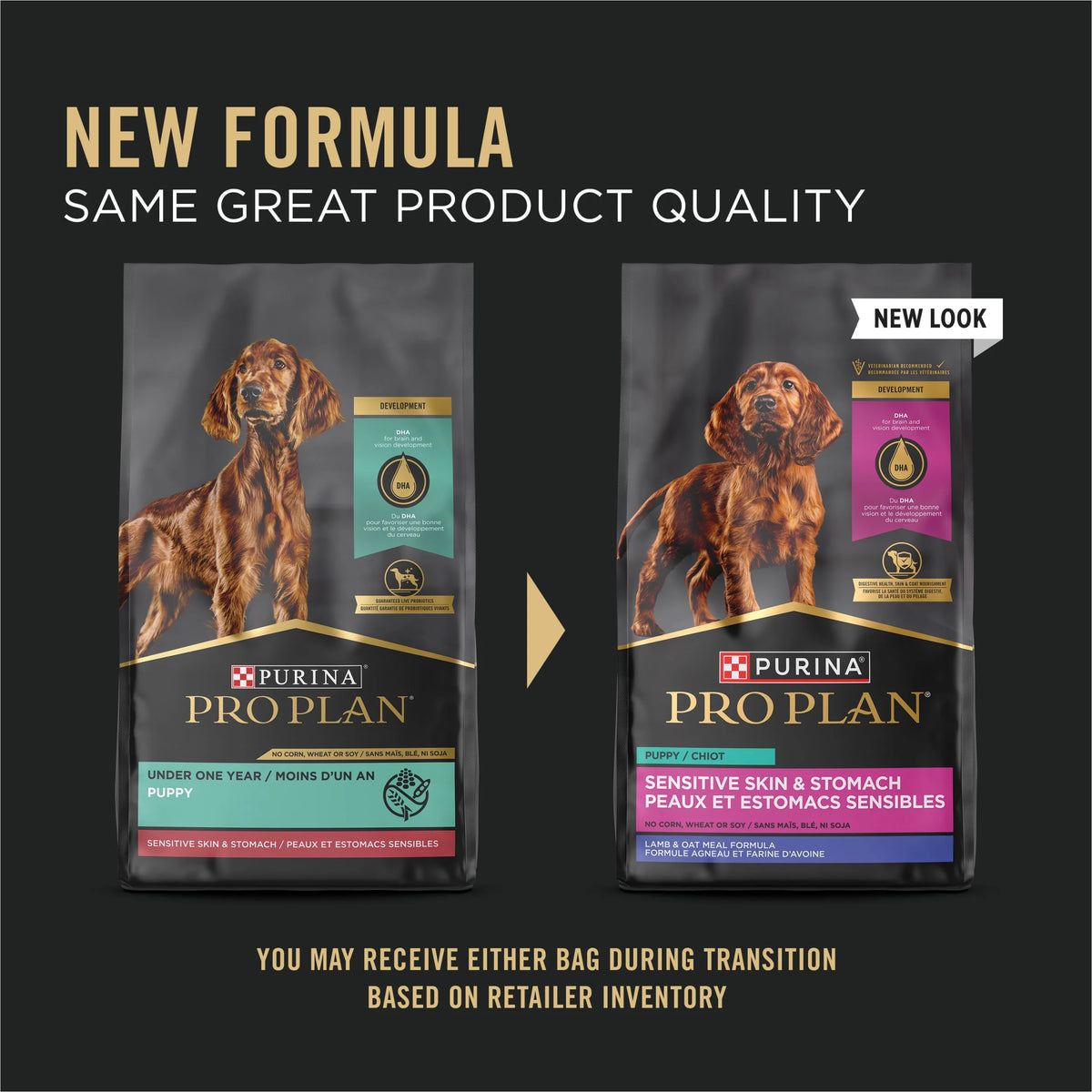 Sensitive Skin and Stomach Puppy Food Lamb and Oat Meal 24 lb. Bag X44337