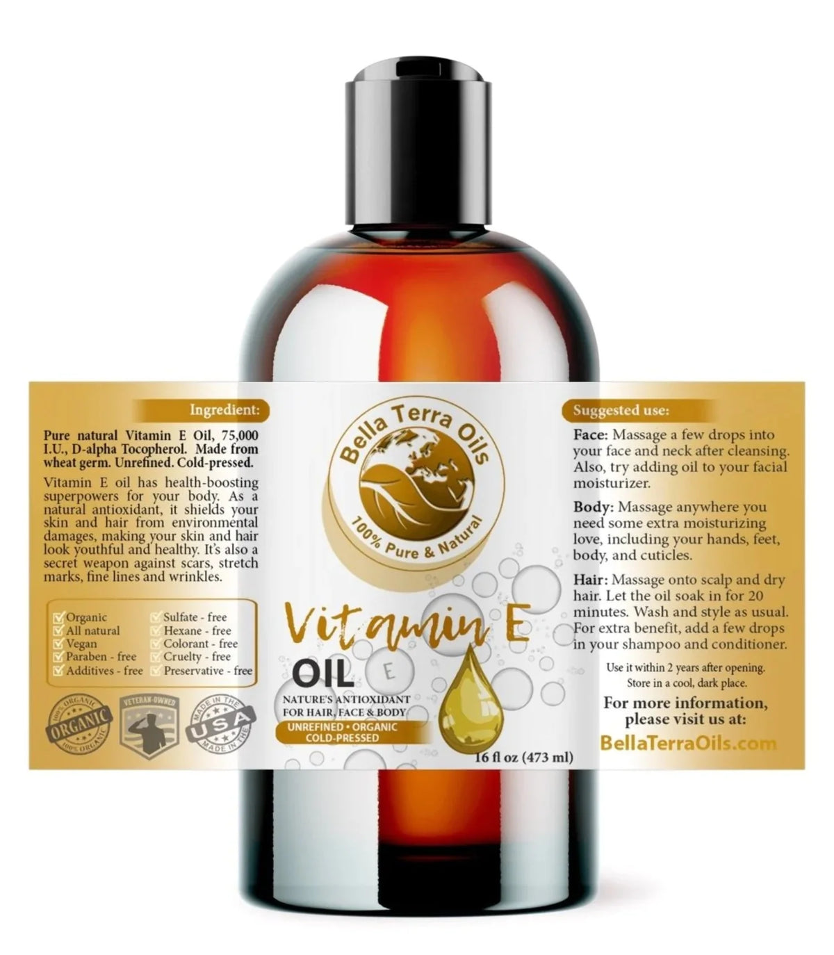 Vitamin E Oil W528