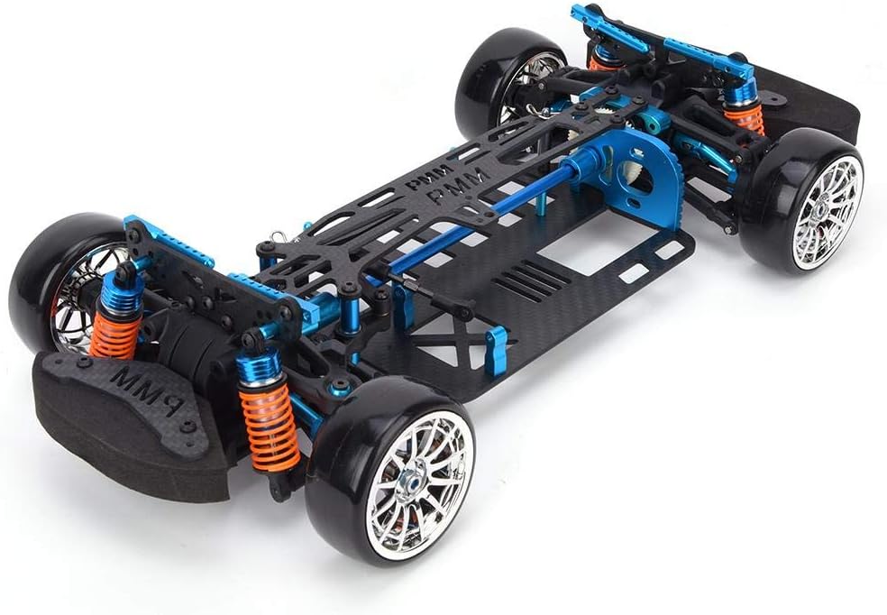 Aluminium Alloy Plastic 1:10 RC Car Frame Kit R130