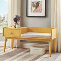 Wood Bench with 1 Drawer D506