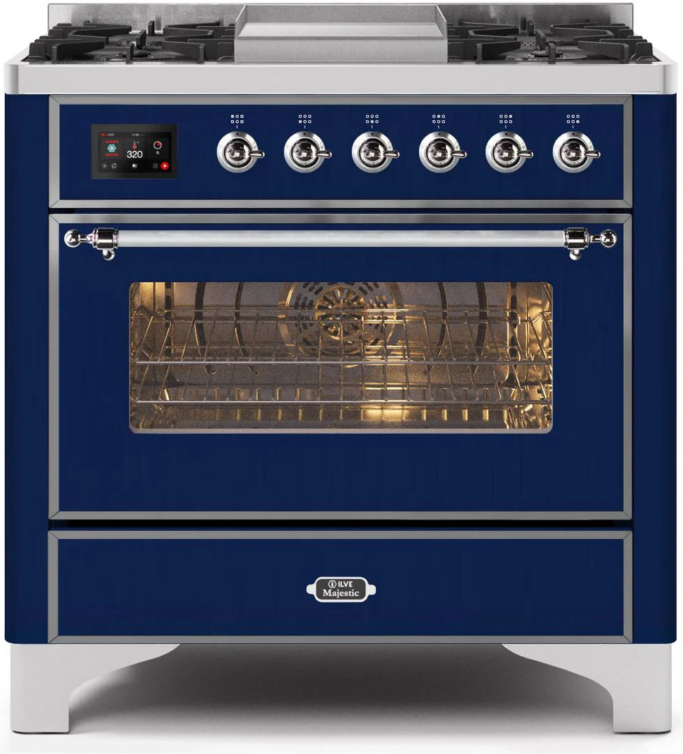 Blue Dual Fuel Natural Gas Range S796135