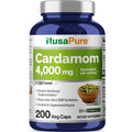 Cardamom Extract 4000mg 200 Vegetarian Capsules S460