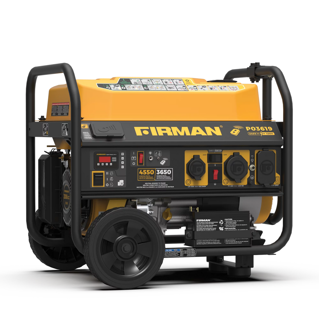 4550/3650 Watt Gas Portable Generator with Wheel Kit Q666