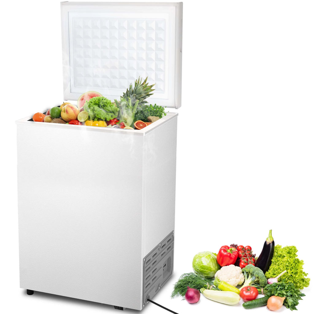 2.8 Cubic Feet Black Chest Freezer J651035
