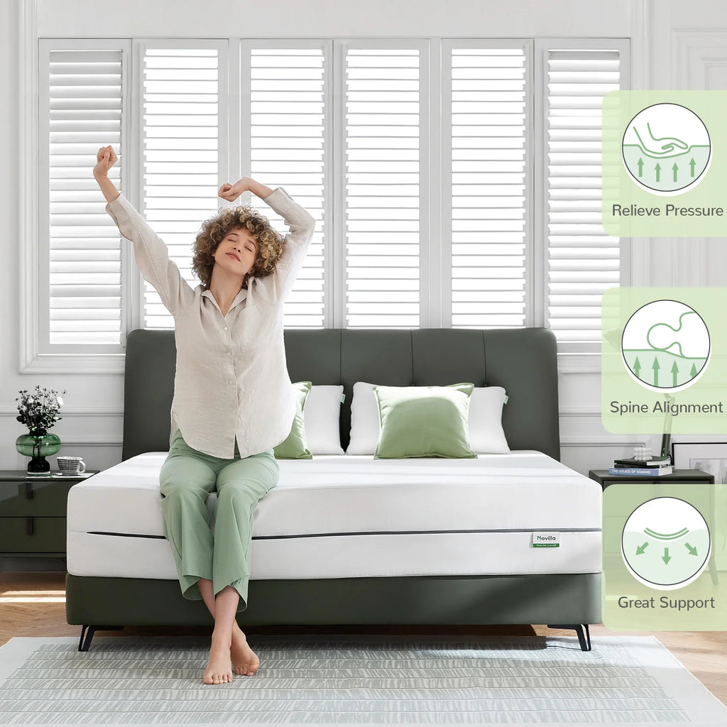 High Density Foam Mattress Queen Size T208902