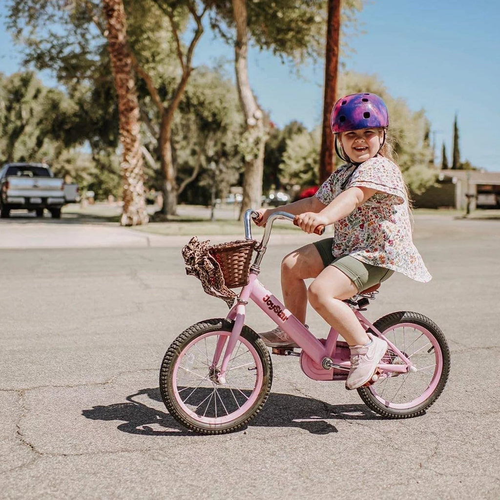 Kids Training Wheel Bike with Basket E587