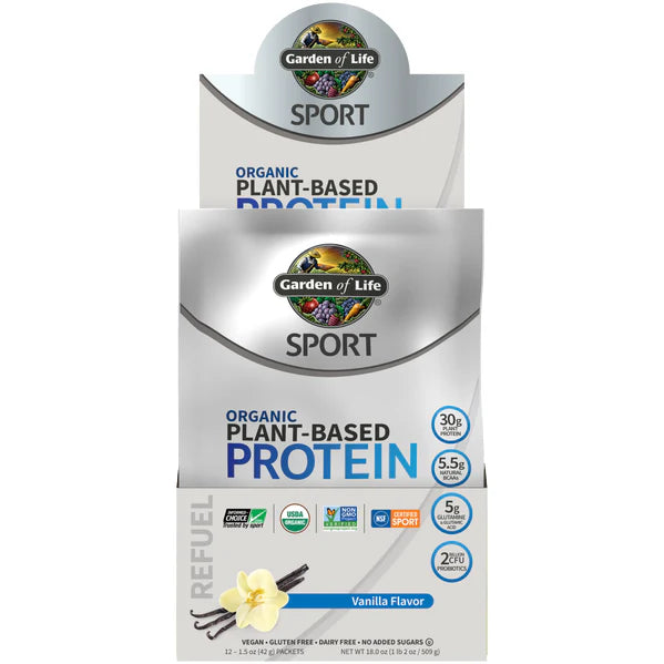 Organic Plant-Based Protein Vanilla U10585