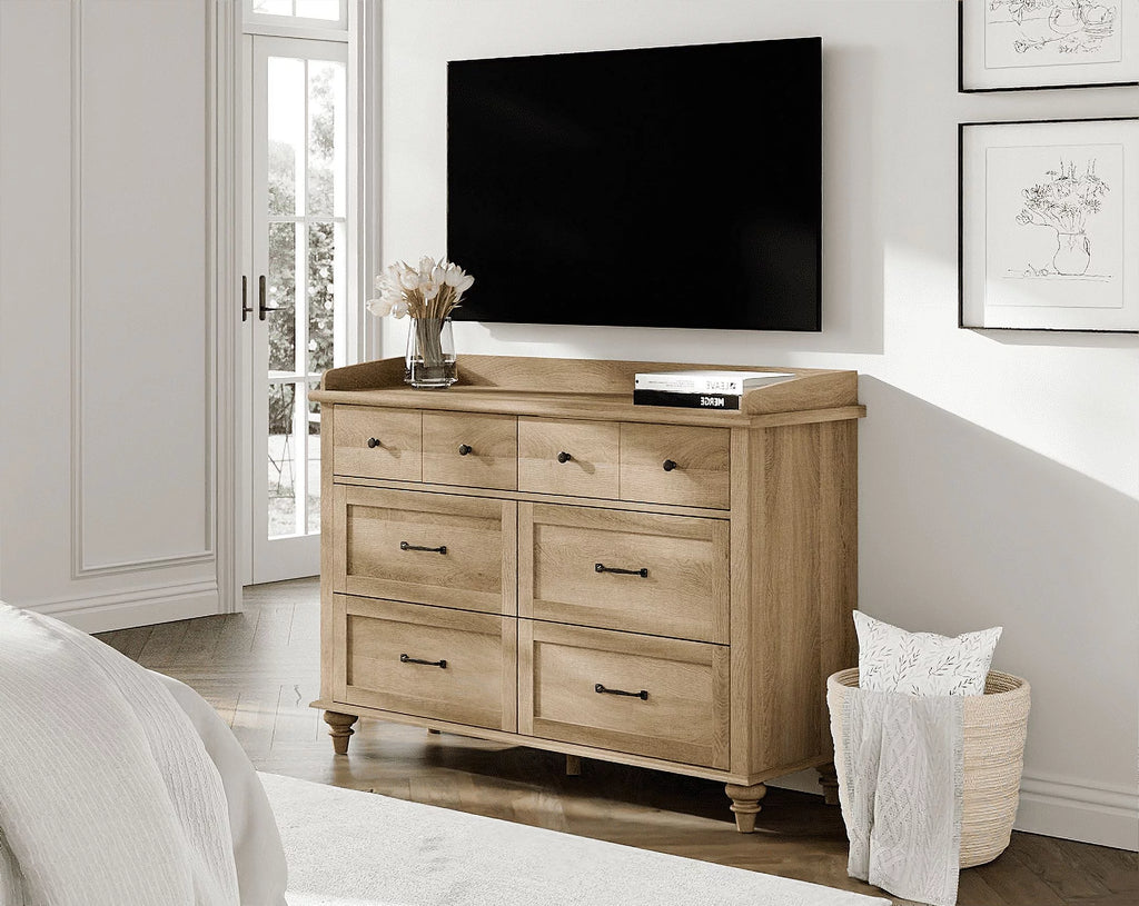Wood Kids Dresser with 6 Drawers R2533