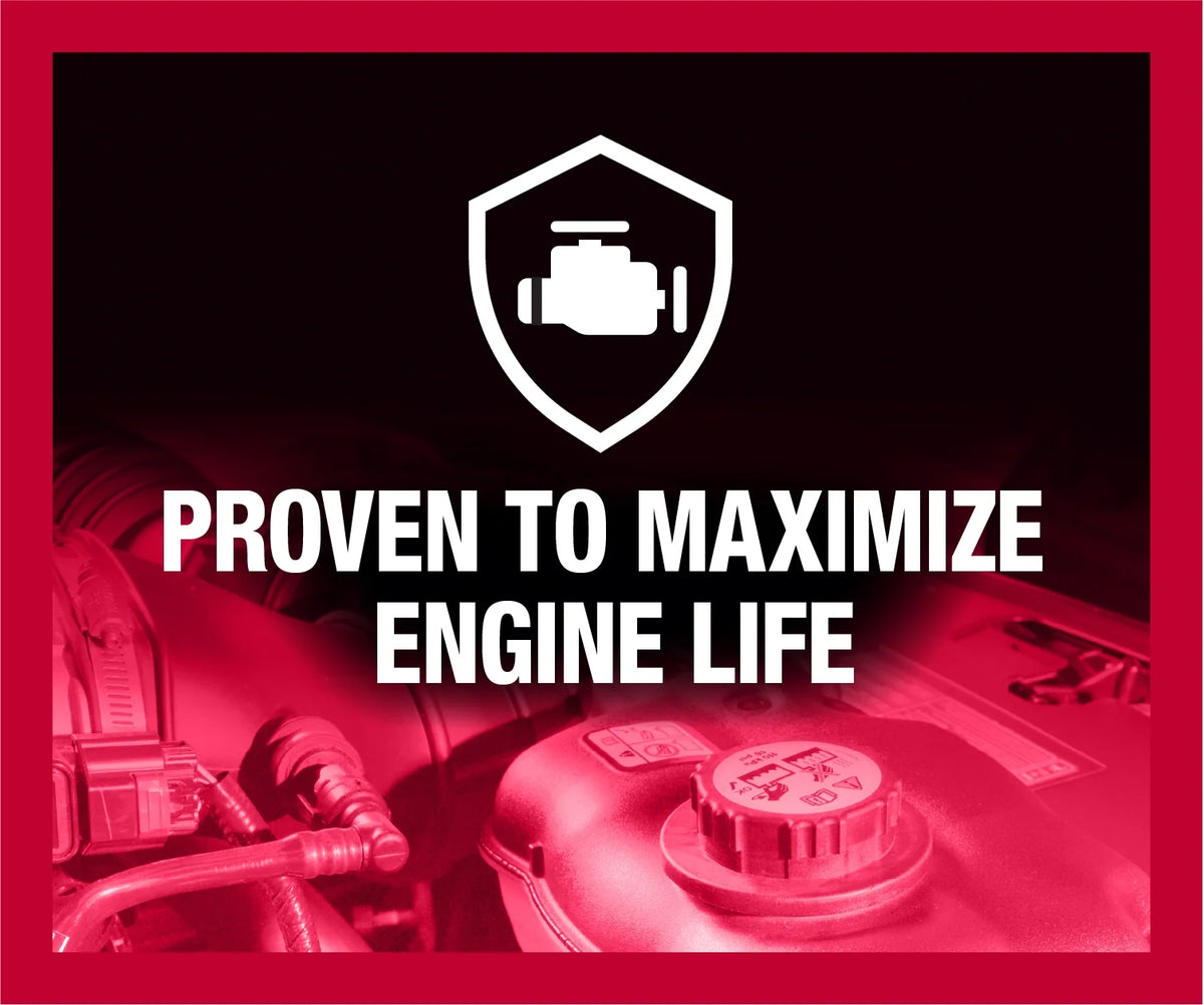 Red Silicate and Borate Free Antifreeze Coolant 50/50 Ready-to-Use 1 GA H464323