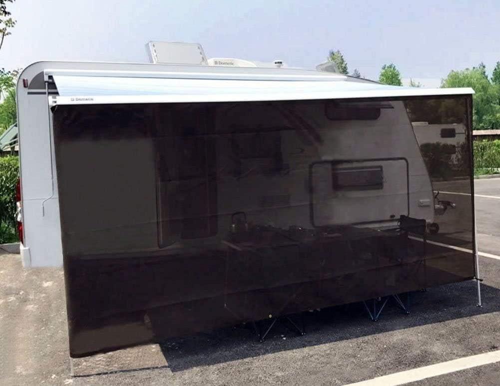 Black Mesh RV Awning Sun Shade 8' X 20'3'' O965810