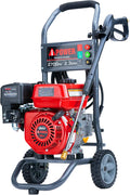 Gas Powered Pressure Washer 2700 PSI 2.3 GPM 7HP with 3 Nozzle Attachments M40343