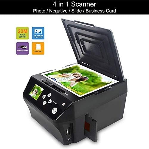 22MP Film and Slide Scanner with 8GB Memory Card L402502