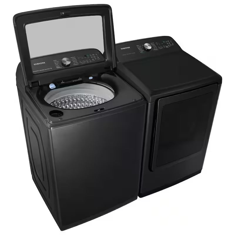 7.4 cu. ft. Vented Gas Dryer with Steam Sanitize in Brushed Black U7995