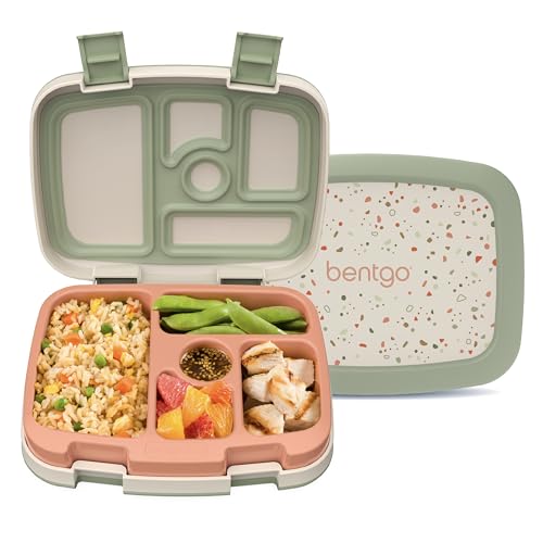 5-Compartment Leak-Proof Bento-Style Kids Lunch Box U573249