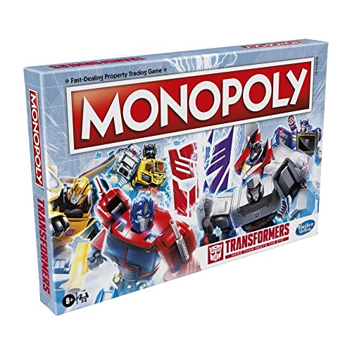 Monopoly Board Game for 2-6 Players Ages 8 and Up X917