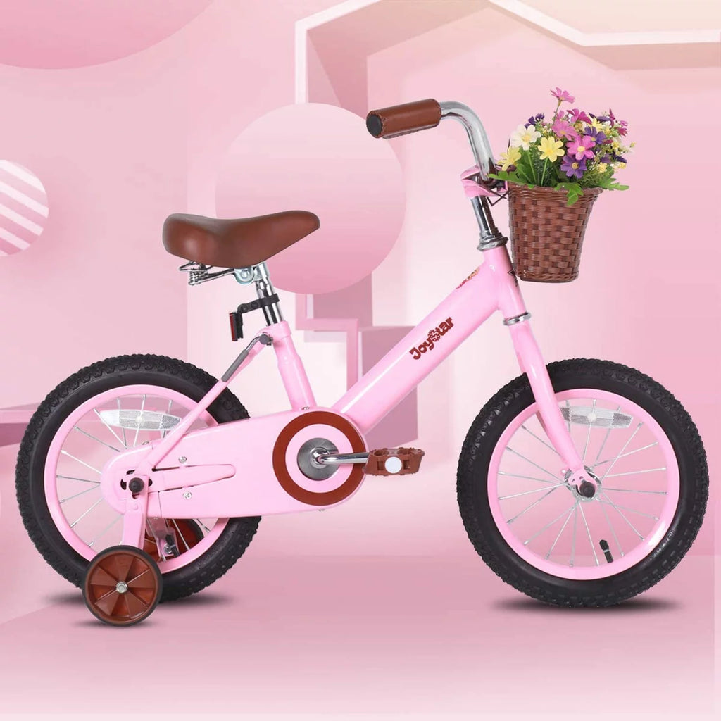 Kids Training Wheel Bike with Basket E587
