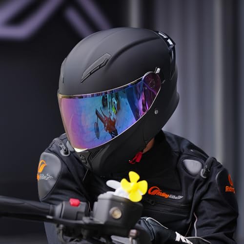 Modular Motorcycle Helmet Dual Visor Flip Up Full Face C993035