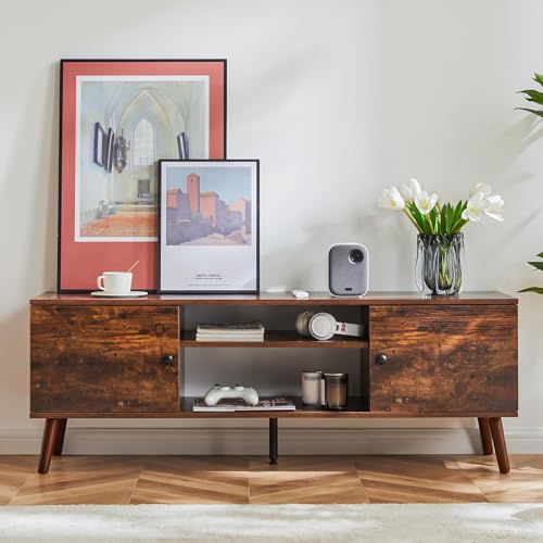 55 60 inch TV Stand with Storage Cabinet K596
