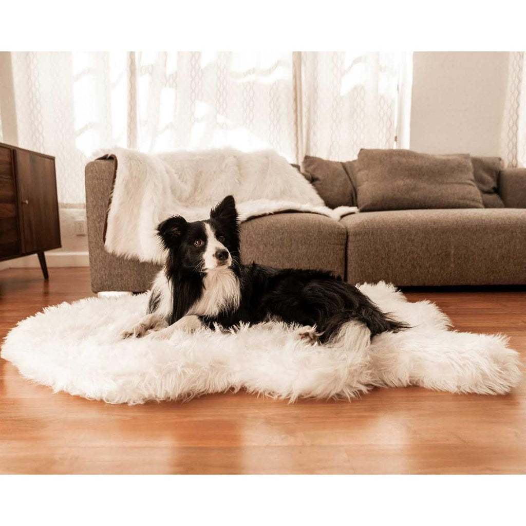 Faux Fur Orthopedic Dog Bed M804