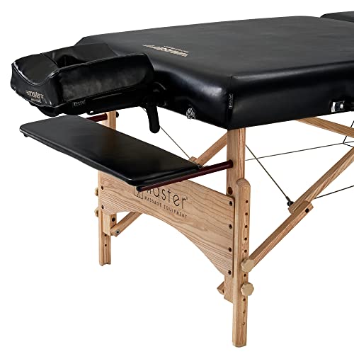 Black Extra Wide Portable Massage Table O939251