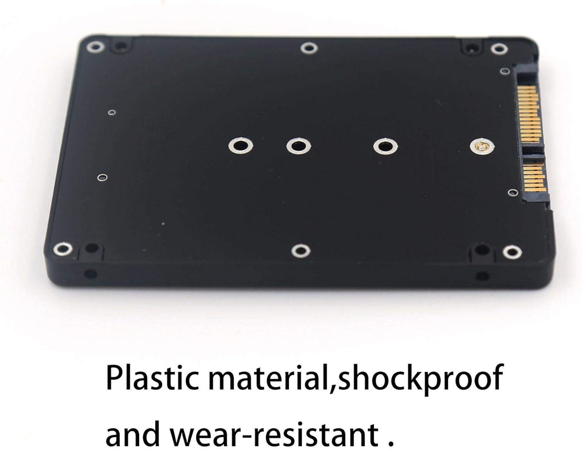 M.2 to 2.5 inch SATA Enclosure Adapter Pack of 2 M1547
