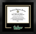 South Florida Bulls Spirit Diploma Black Frame F994
