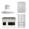 48 In. Gas Range, Range Hood, Refrigerator, Dishwasher S2705