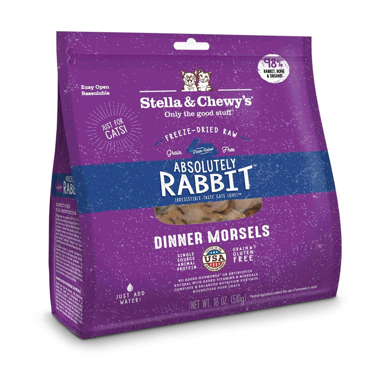 Freeze Dried Rabbit Cat Food R95228