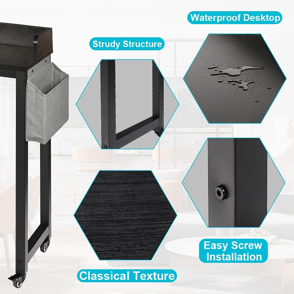 Overbed Table with Wheels P39570