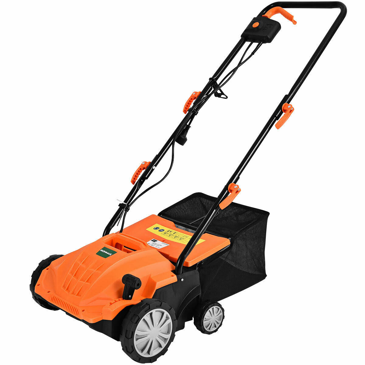 Corded Electric Lawn Mower Scarifier and Dethatcher C574