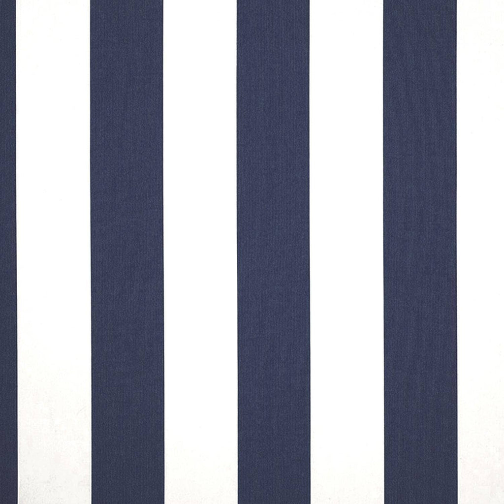 9 ft. Patio Umbrella in Navy White Cabana Stripe U62207