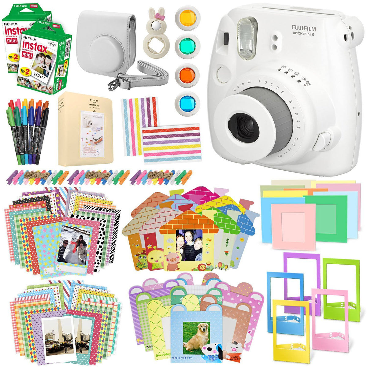 White Instant Film Camera Y808