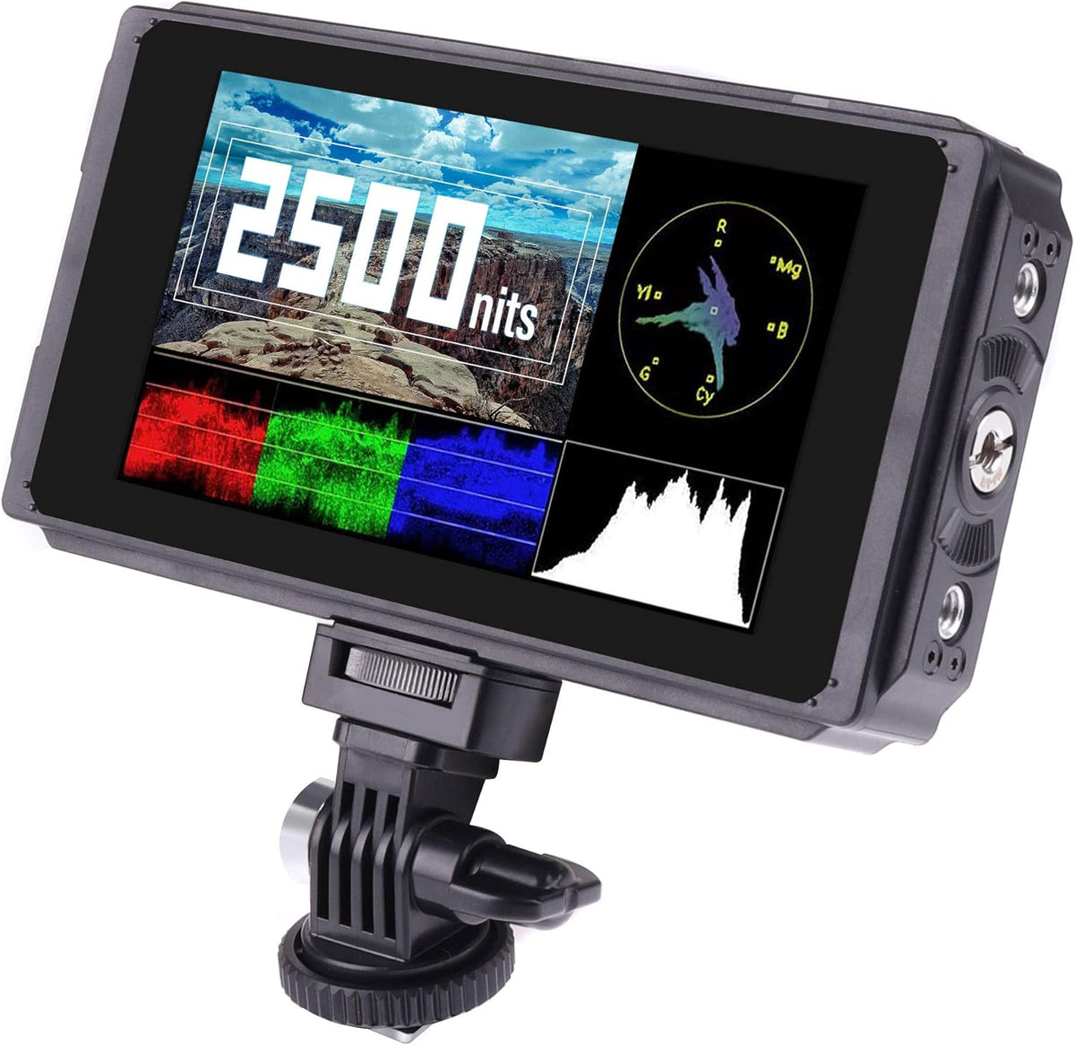 5 Inch IPS DSLR Camera Field Monitor Touch Screen 4K HDMI 3G SDI O894920