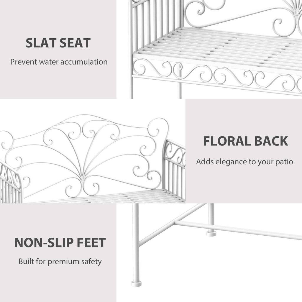 Cast Iron Outdoor Garden Bench C399
