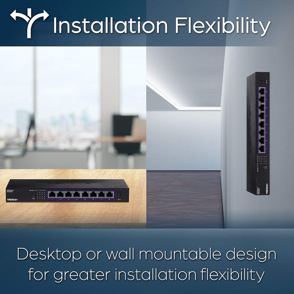 8-Port Unmanaged 2.5G Switch U946