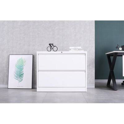 White Lateral File Cabinet T5460